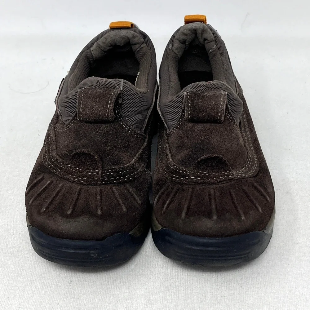 Timberland Toddler Kids Brown Suede Leather Slip On Shoes Sz 11 Gorpcore Preppy